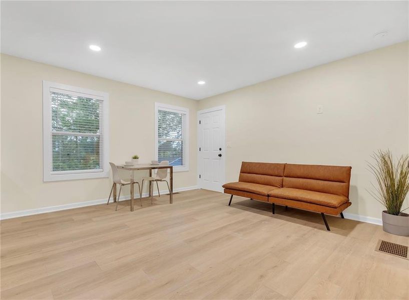 Furnished interior view inside a new home in , Atlanta (Image 12).