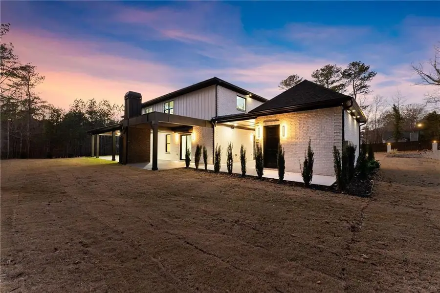 Exterior details and patio area of a home in , Hoschton (Image 4).