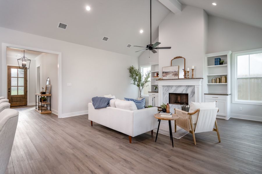 Furnished interior view inside a new home in Greenbrier, Bryan (Image 4).