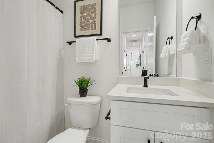 Furnished interior view inside a new home in , Marshville (Image 7).