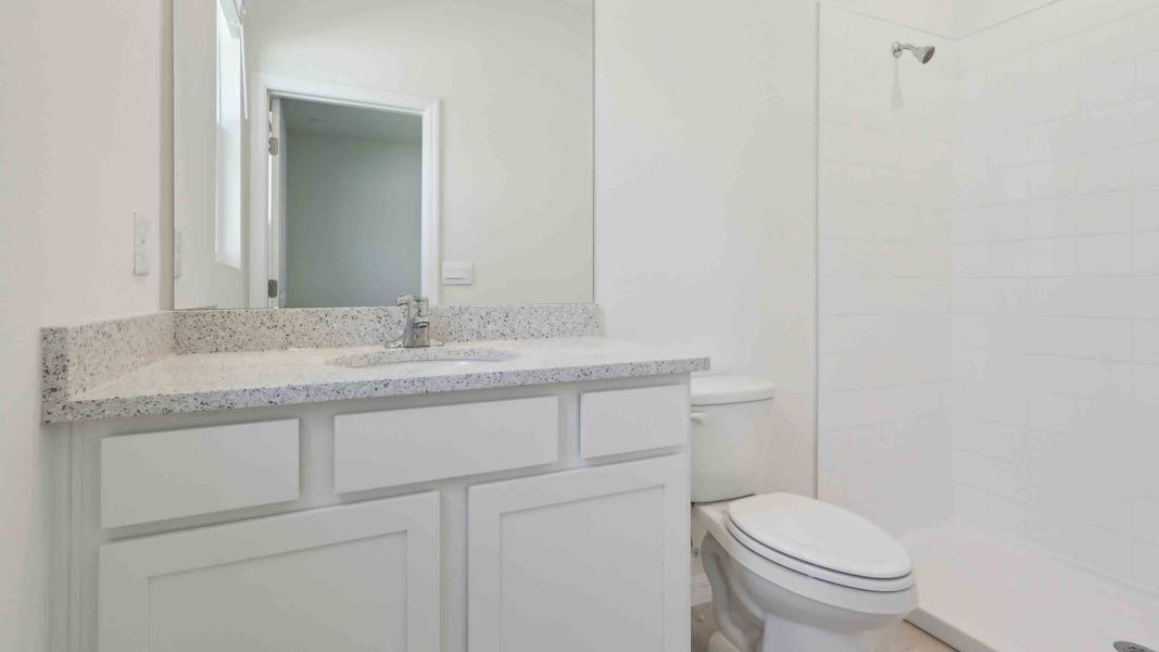 Representative furnished interior of a home built from the Hawthorne by D.R. Horton in Ocala Preserve, Ocala (Image 13).