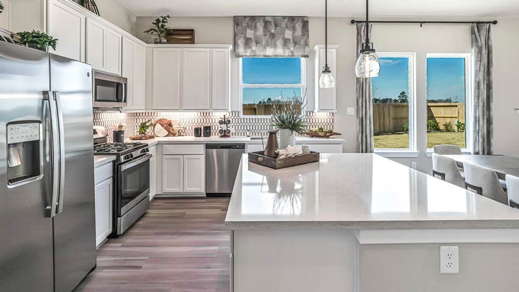 Furnished interior view inside a new home in Trillium, Richmond (Image 5). Furnished interior view inside a new home in Trillium, Richmond (Image 5).