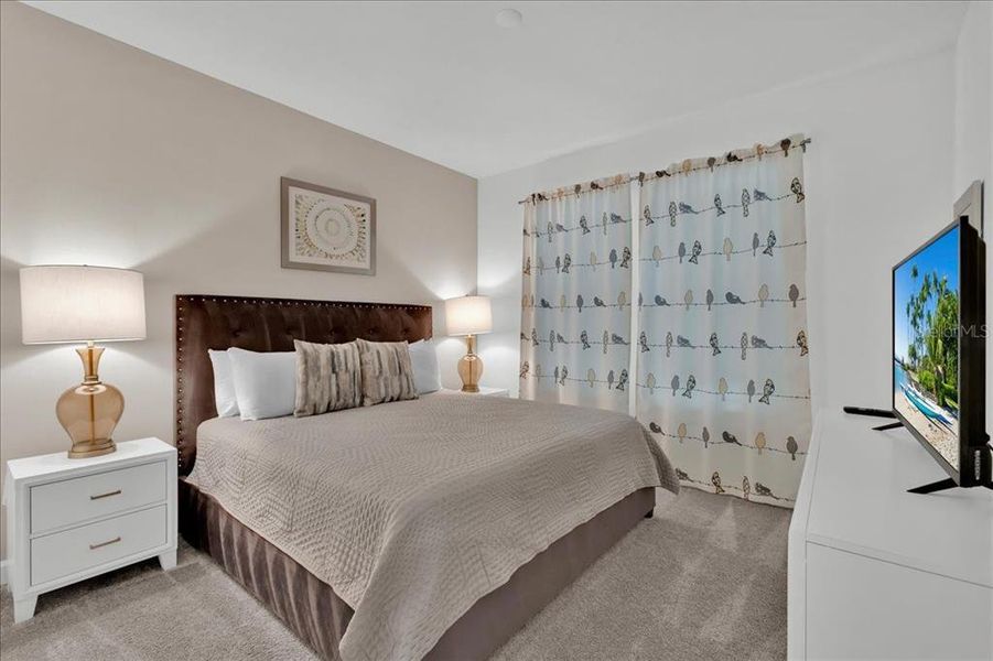 Furnished interior view inside a new home in , Davenport (Image 8).
