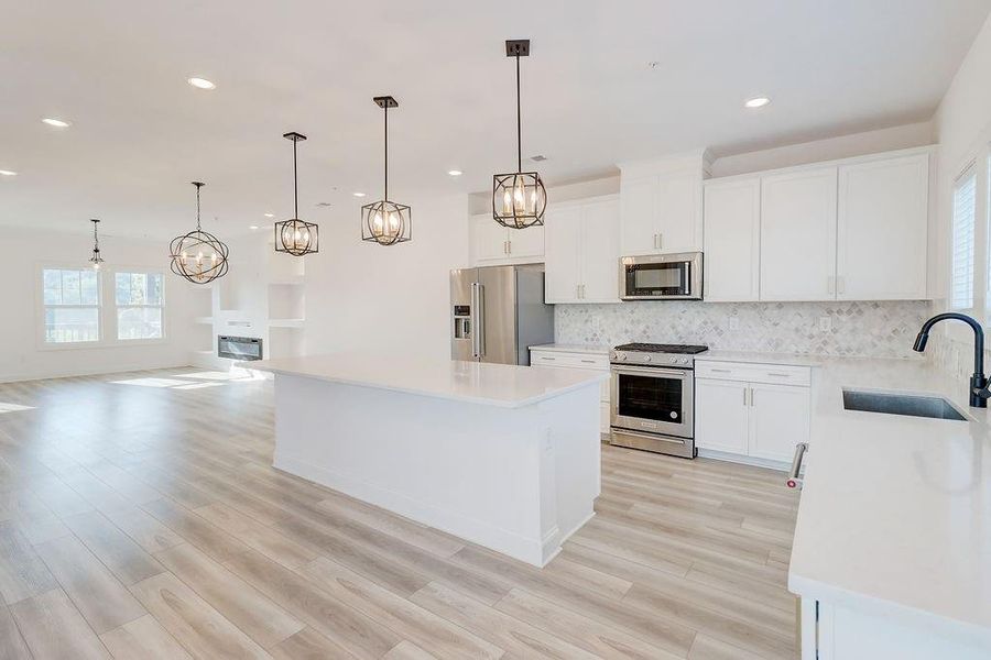 Furnished interior view inside a new home in , Smyrna (Image 8).