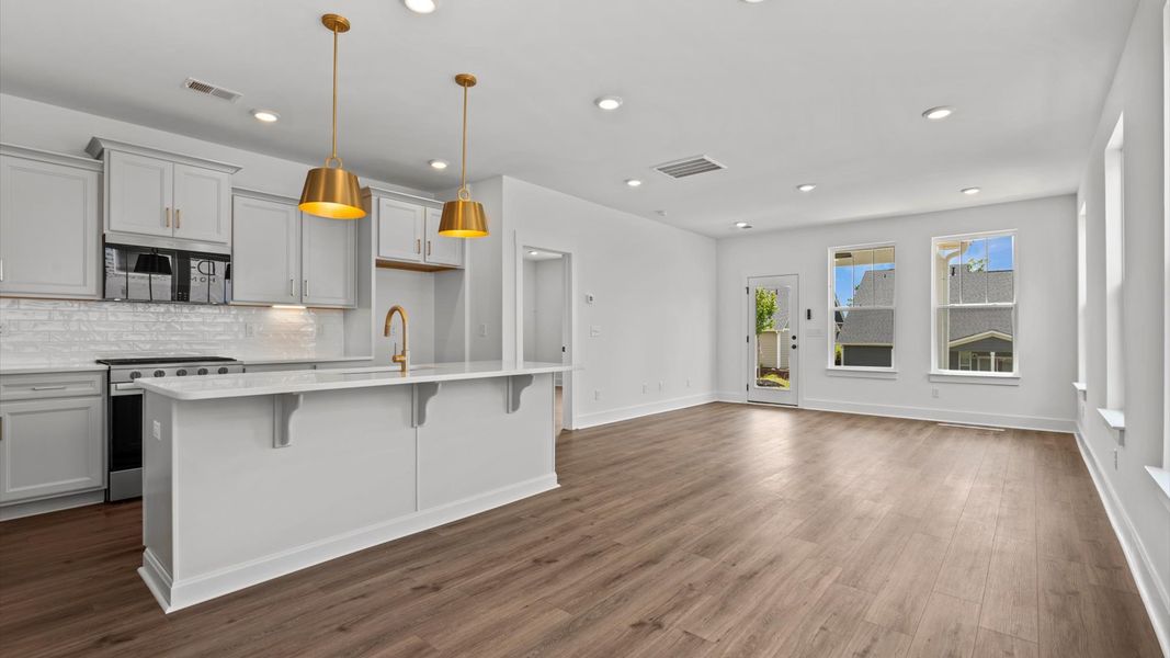 Furnished interior view inside a new home in Pleasant Falls, Moore (Image 8).