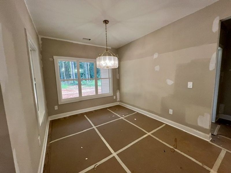 In-progress construction of a new home in Hammett Woods, Hogansville, GA (Image 6).