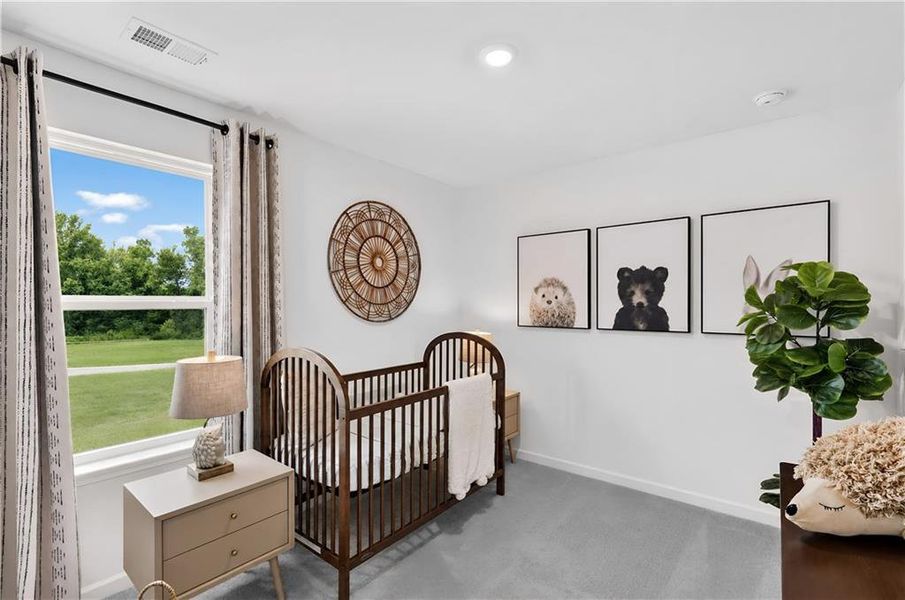 Furnished interior view inside a new home in Prentis Branch, Rome (Image 4).