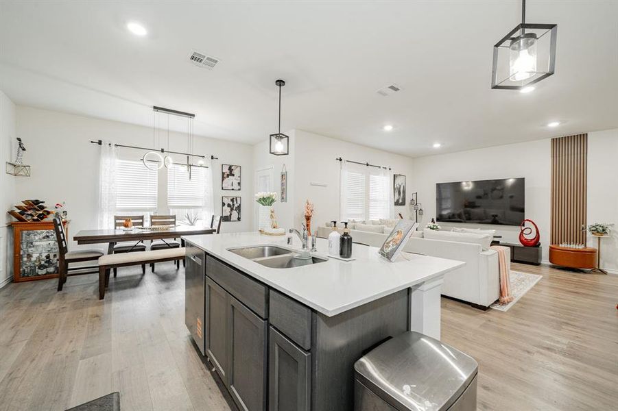 Furnished interior view inside a new home in , Crandall (Image 14).