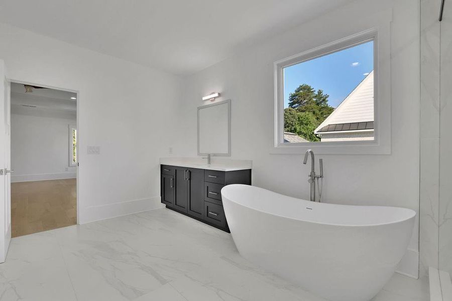 Furnished interior view inside a new home in , Cumming (Image 15).