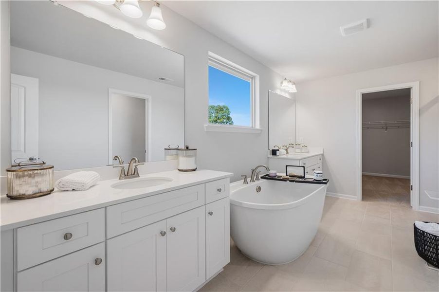 Furnished interior view inside a new home in Brighton, Locust Grove (Image 40).
