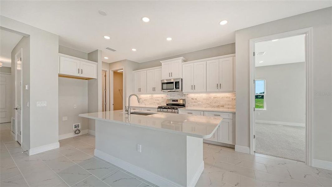 Furnished interior view inside a new home in Canoe Creek, Parrish (Image 10).
