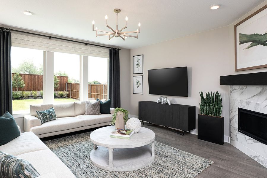 Furnished interior view inside a new home in Discovery Collection at Bridgewater, Midlothian (Image 7). Furnished interior view inside a new home in Discovery Collection at Bridgewater, Midlothian (Image 7).