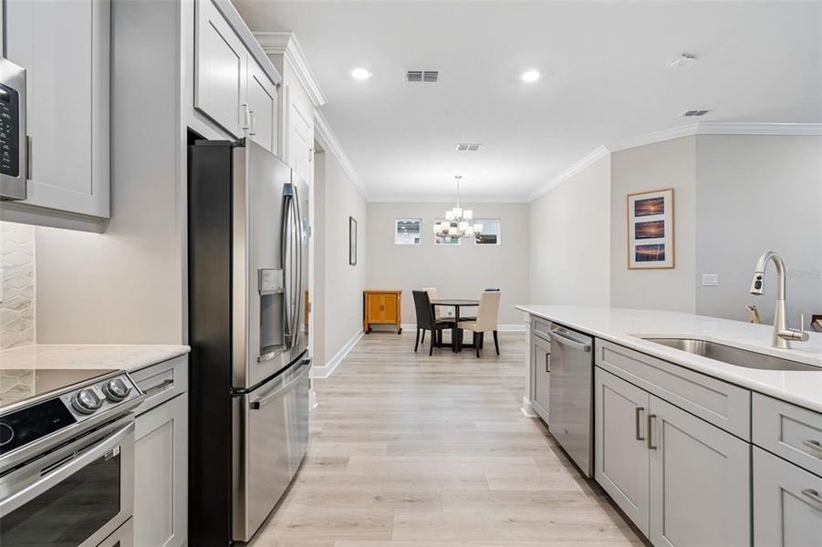 Furnished interior view inside a new home in , Wesley Chapel (Image 61). Furnished interior view inside a new home in , Wesley Chapel (Image 61).
