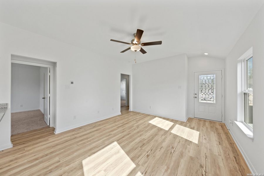 Spacious, unfurnished interior of a new home in Preserve at Medina, Von Ormy (Image 15).