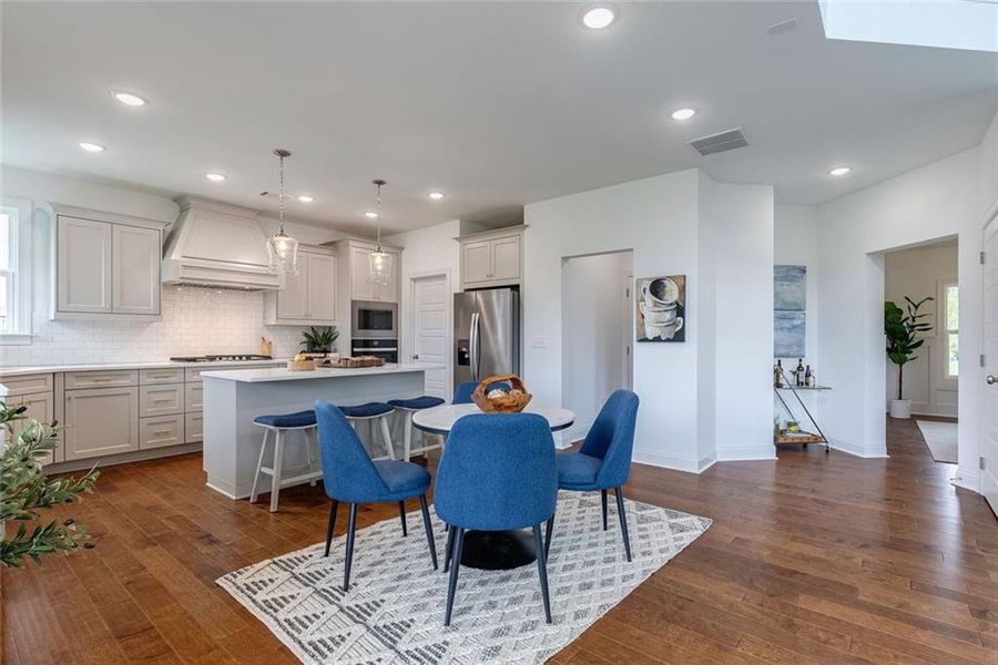 Furnished interior view inside a new home in , Watkinsville (Image 57).