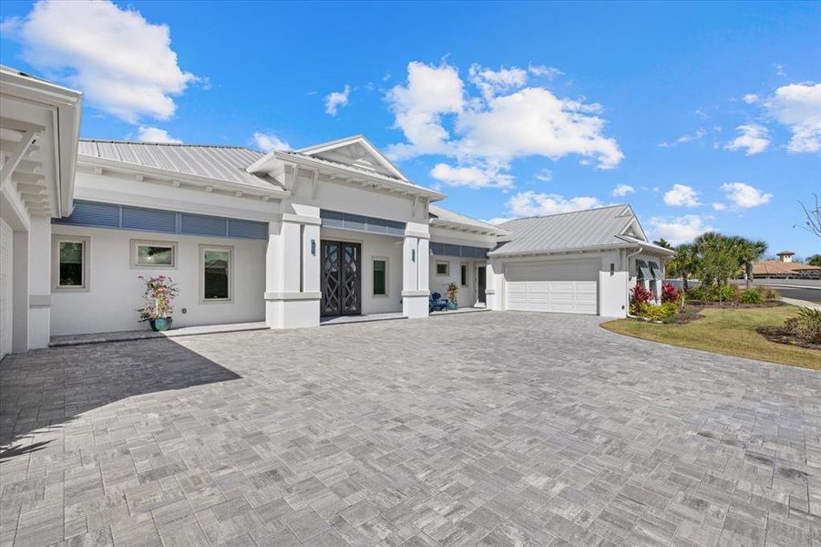 Exterior details and patio area of a home in , Parrish (Image 33).