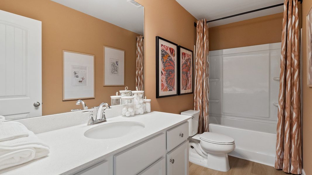 Furnished interior view inside a new home in Chapel Hill, Newnan (Image 31).