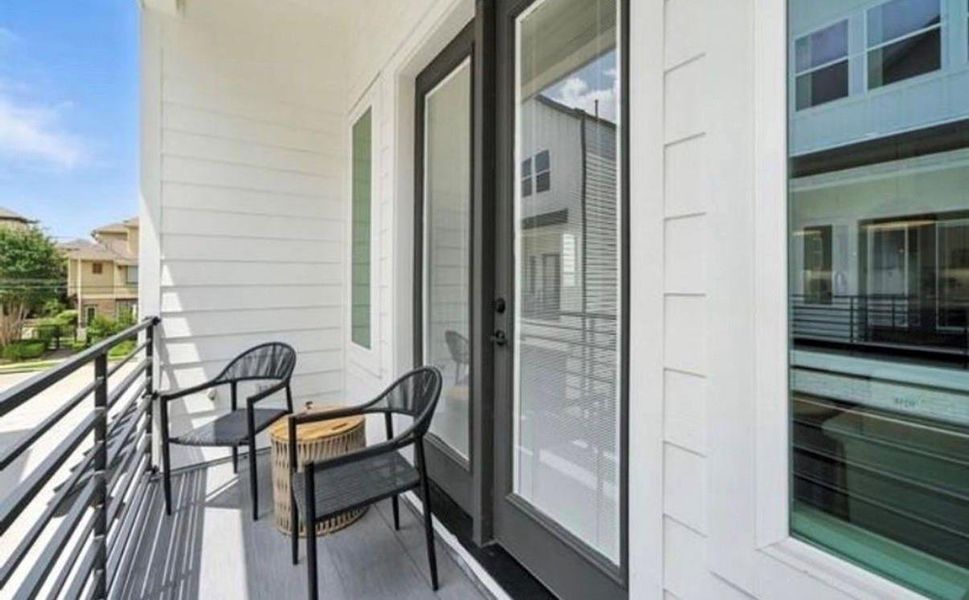 Exterior details and patio area of a home in , Houston (Image 2). Exterior details and patio area of a home in , Houston (Image 2).