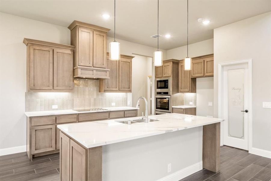 Furnished interior view inside a new home in Villages of Walnut Grove, Midlothian (Image 6).