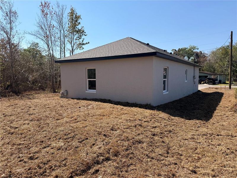 Exterior details and patio area of a home in , Sanford (Image 26).