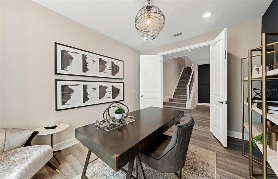 Furnished interior view inside a new home in Sapphire Point at Lakewood Ranch, Lakewood Ranch (Image 9).