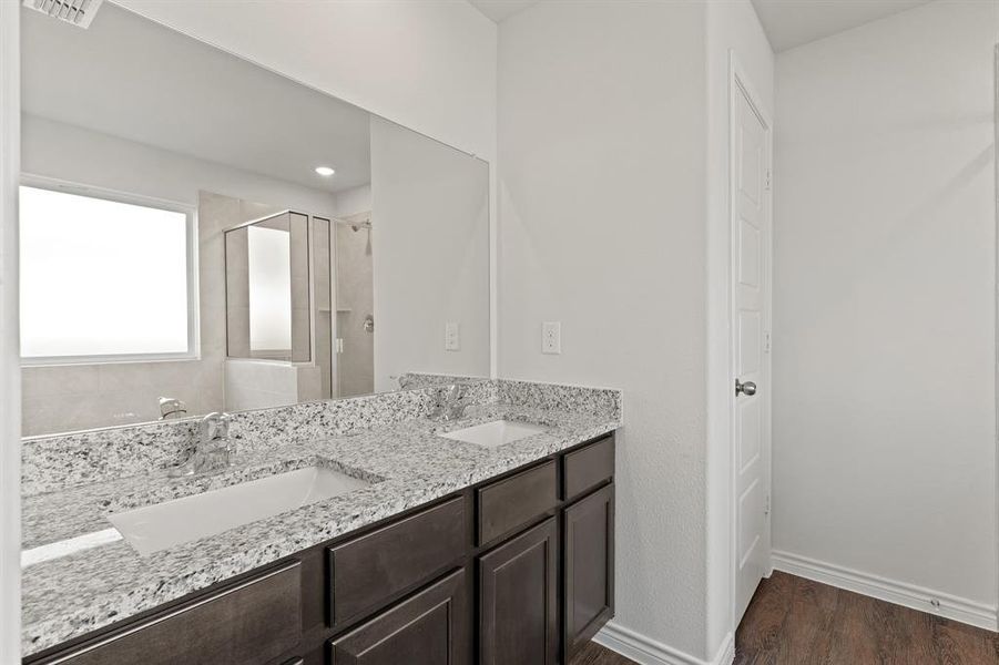 Furnished interior view inside a new home in Sycamore Landing, Fort Worth (Image 4).
