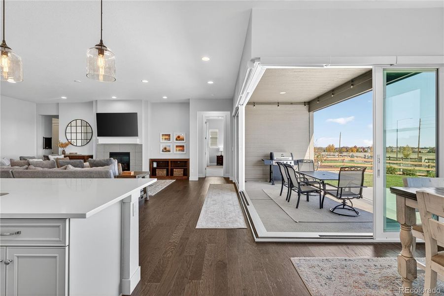 Furnished interior view inside a new home in , Erie (Image 32). Furnished interior view inside a new home in , Erie (Image 32).