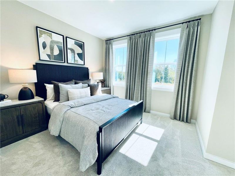 Furnished interior view inside a new home in Hopewell Reserve, Cumming (Image 36). Furnished interior view inside a new home in Hopewell Reserve, Cumming (Image 36).