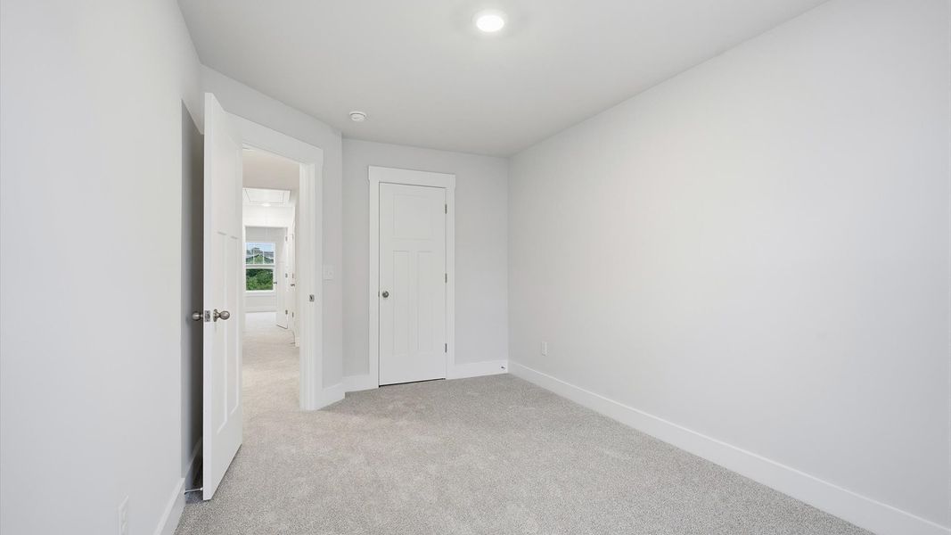 First-class secondary bedroom with comfortable carpeted flooring and generous closet space in Lyman, SC First-class secondary bedroom with comfortable carpeted flooring and generous closet space in Lyman, SC