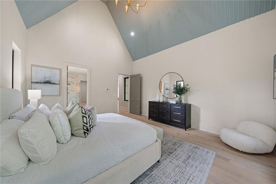 Furnished interior view inside a new home in , Dunwoody (Image 7).