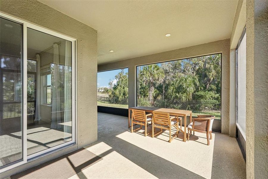 Exterior details and patio area of a home in , Parrish (Image 3).