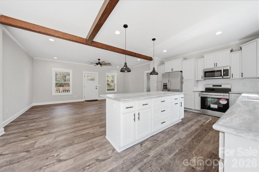 Furnished interior view inside a new home in , Lenoir (Image 5).