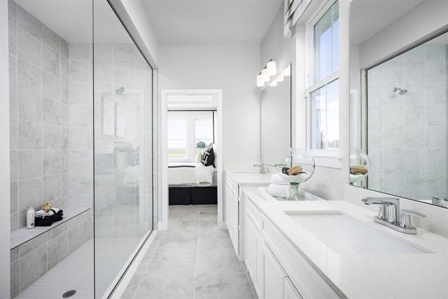 Furnished interior view inside a new home in Silver Oaks, Port St. Lucie (Image 16).