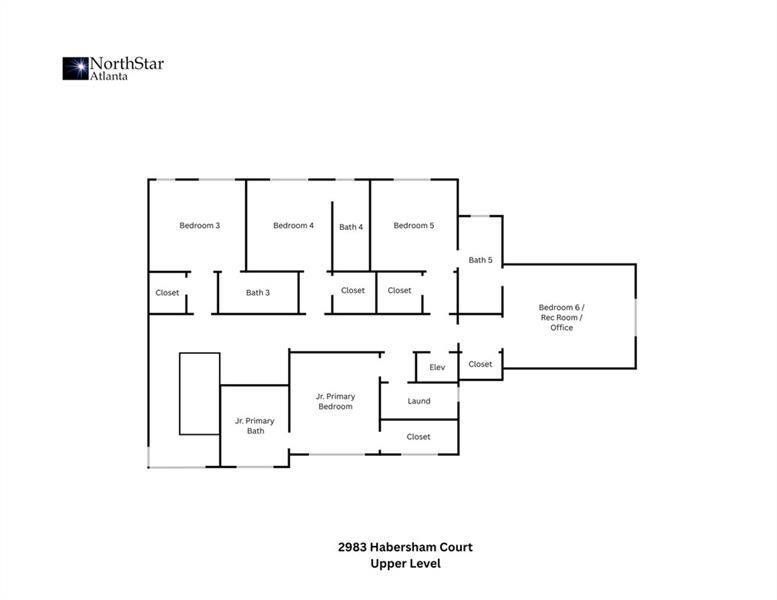 2D floor plan layout of this home in , Atlanta, GA (Image 6). 2D floor plan layout of this home in , Atlanta, GA (Image 6).
