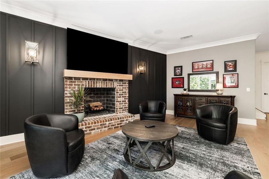 Furnished interior view inside a new home in , Gainesville (Image 17).