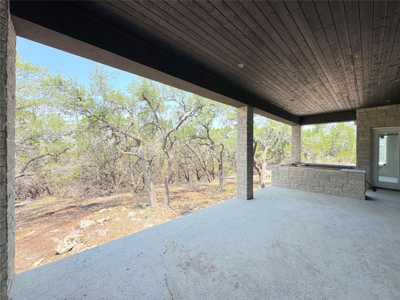 Exterior details and patio area of a home in , Canyon Lake (Image 3). Exterior details and patio area of a home in , Canyon Lake (Image 3).