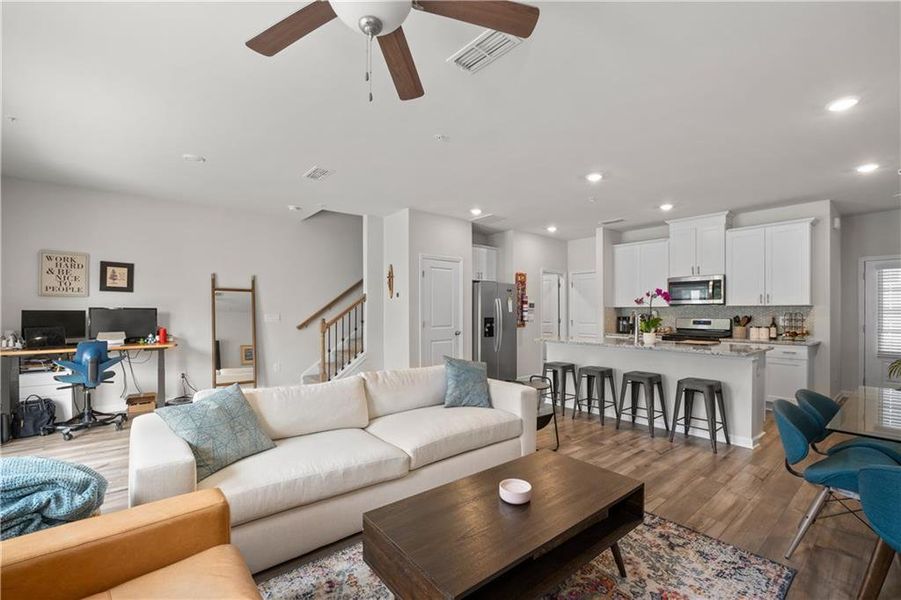 Furnished interior view inside a new home in , Mableton (Image 30).