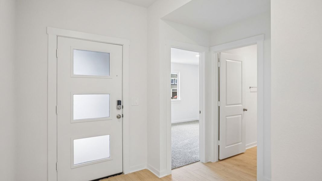 Spacious, unfurnished interior of a new home in Trails at Wildhorse, Austin (Image 27). Spacious, unfurnished interior of a new home in Trails at Wildhorse, Austin (Image 27).