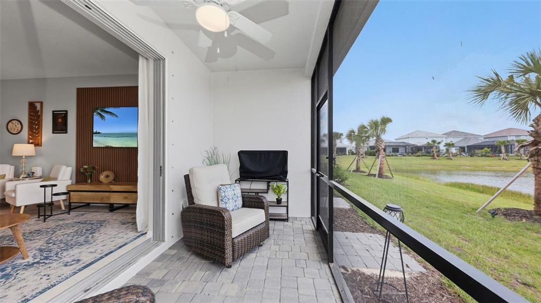 Exterior details and patio area of a home in , Sarasota (Image 29).