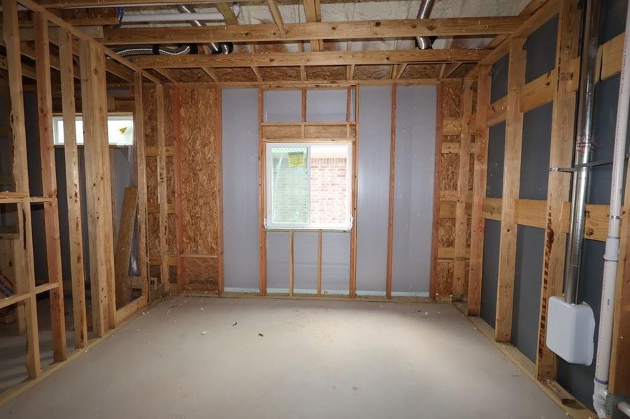 In-progress construction of a new home in The Highlands 55' - Encore Collection, Porter, TX (Image 14). In-progress construction of a new home in The Highlands 55' - Encore Collection, Porter, TX (Image 14).