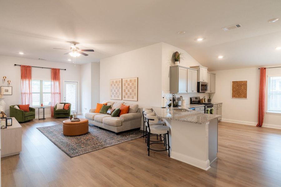 Furnished interior view inside a new home in Cypress Green, Hockley (Image 32).