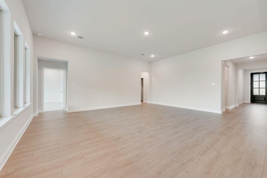 Spacious, unfurnished interior of a new home in Valencia On The Lake, Little Elm (Image 14).
