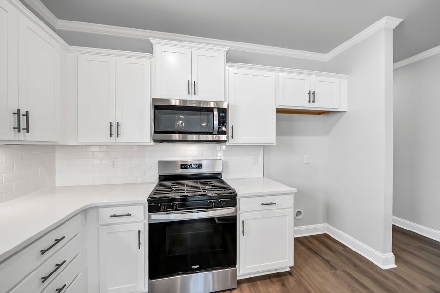 Furnished interior view inside a new home in Monroe Preserve, Chapin (Image 9).