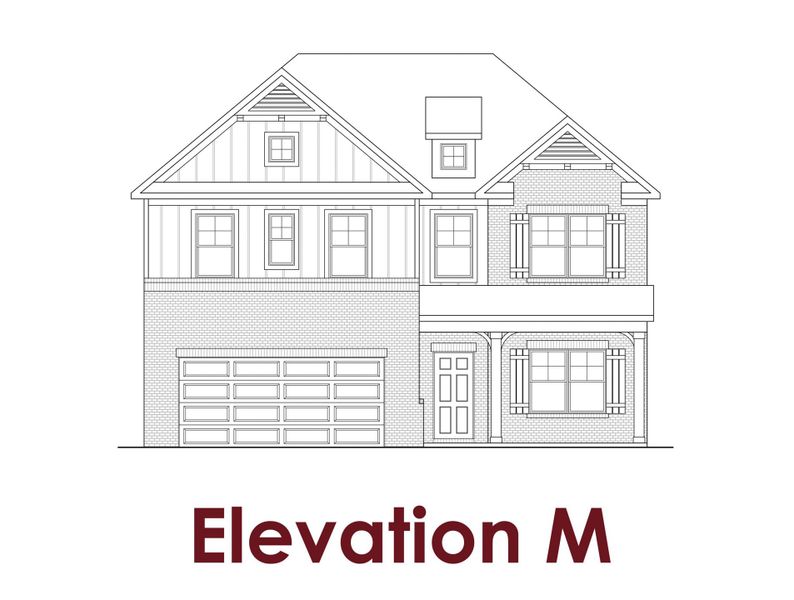 Representative rendering of the exterior for the Canyon by Chafin Communities (Image 6).