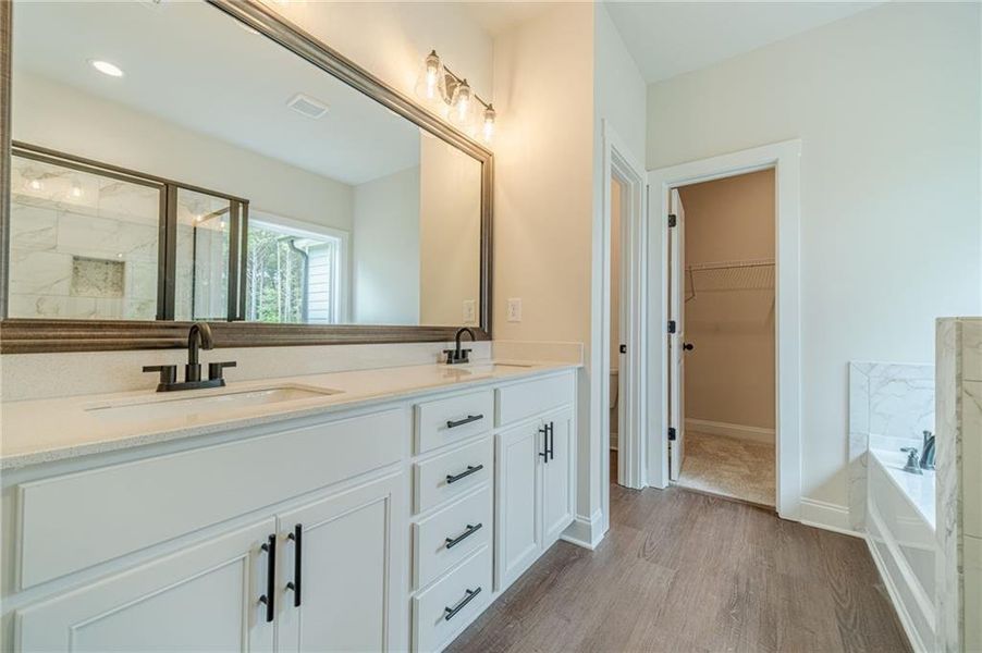 Furnished interior view inside a new home in , Covington (Image 8).