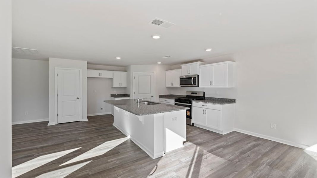 Furnished interior view inside a new home in Durbin Meadows, Fountain Inn (Image 6).