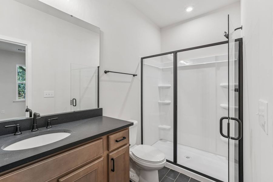 Representative furnished interior of a home built from the Isla by Tri Pointe Homes in Twinleaf Townes, Chapel Hill (Image 11).