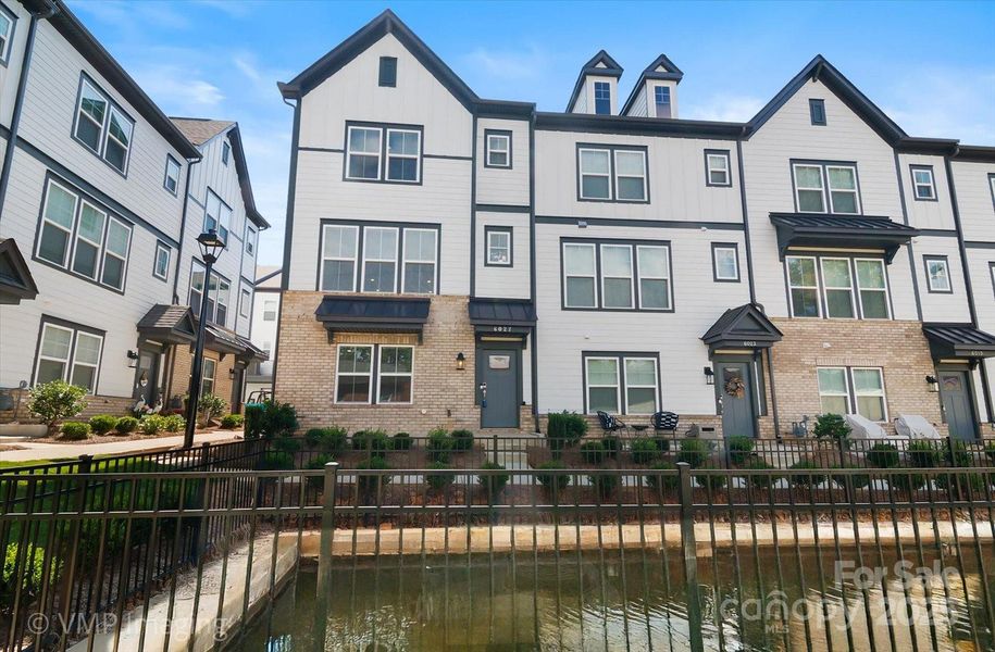 Exterior enhanced to show pond appearance once filled Exterior enhanced to show pond appearance once filled