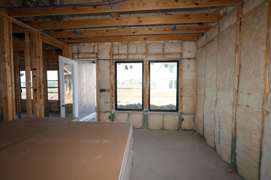 In-progress construction of a new home in Austin Point, Richmond, TX (Image 7).