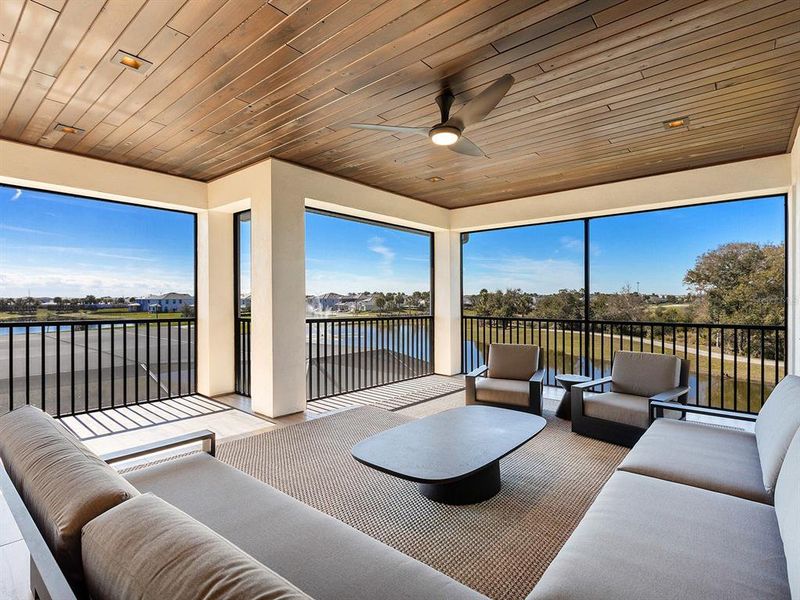 Exterior details and patio area of a home in , Lakewood Ranch (Image 32).
